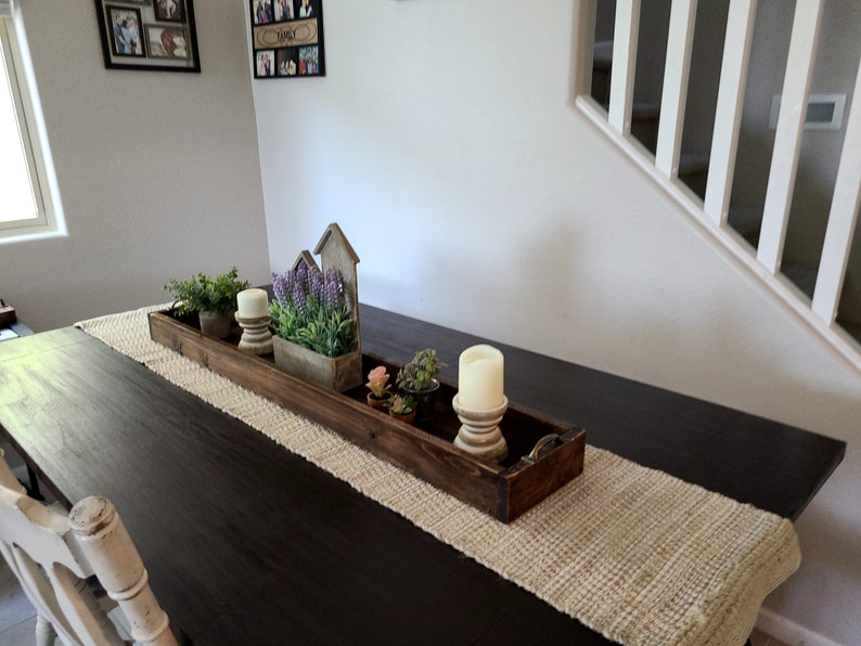 Farmhouse Table Trough 3.5 Inch Dining Room Trough Etsy