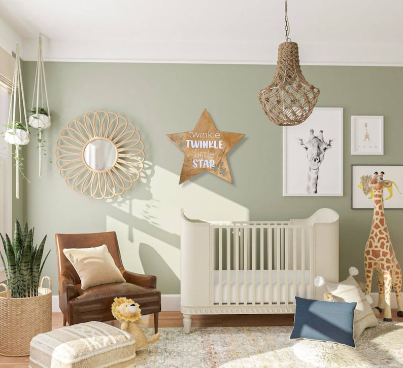 Nursery Decor Wood Decor Baby Room Decor Baby Shower Gift Etsy