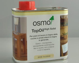 Osmo Top Oil 3058 per piani di lavoro, taglieri e superfici in legno