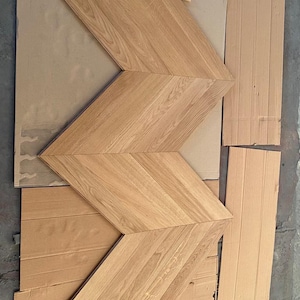 Hungarian herringbone prefinished oak
