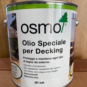 Huile spéciale pour Decking Osmo 007 Teck