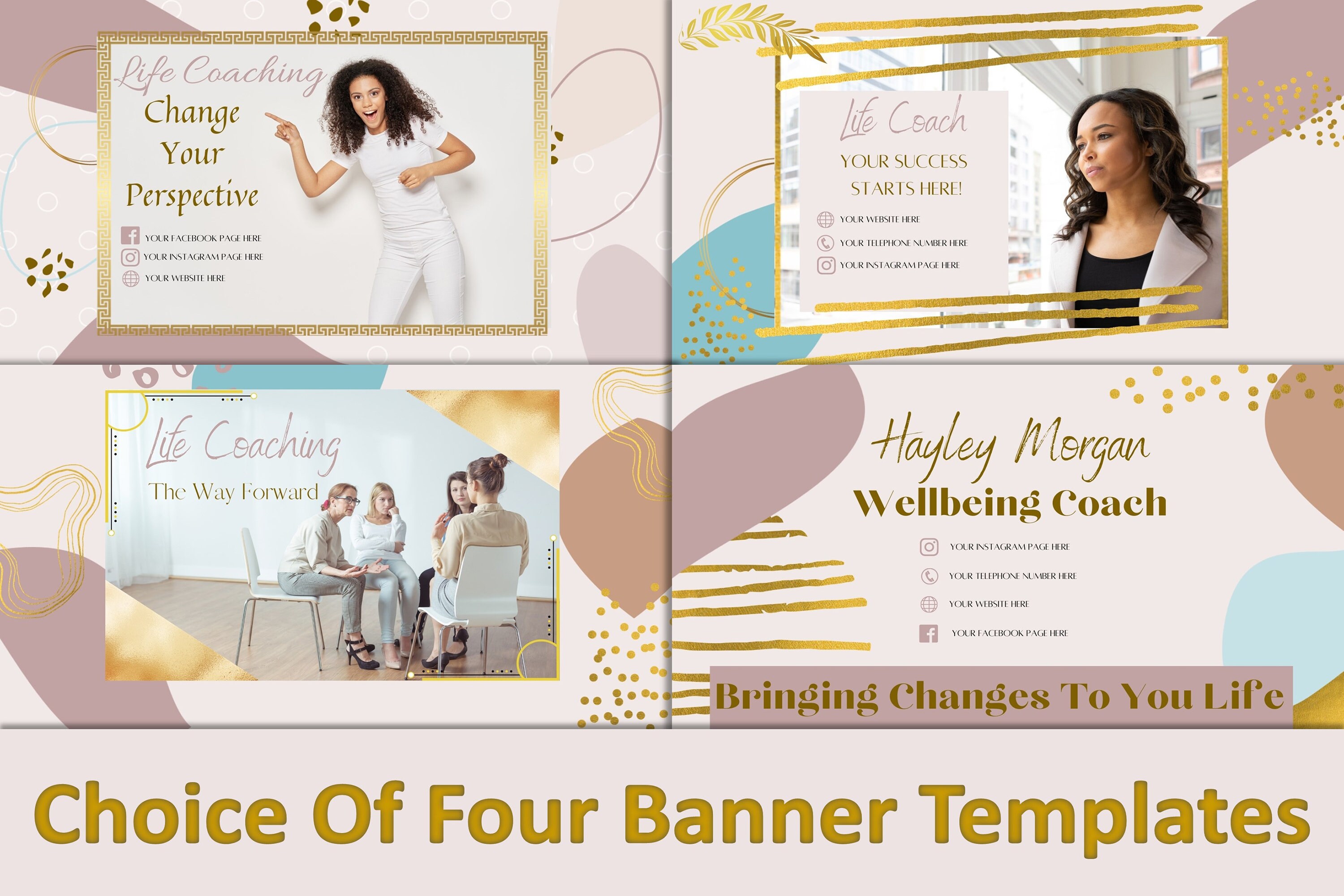 Canva Editable Facebook And Banner Templates 24 Templates For Etsy