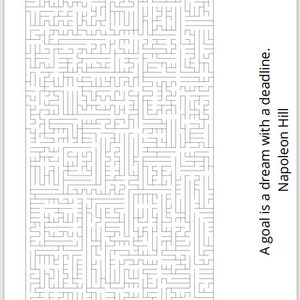 adult maze 1 an adult maze accompanied by a powerful quote etsy