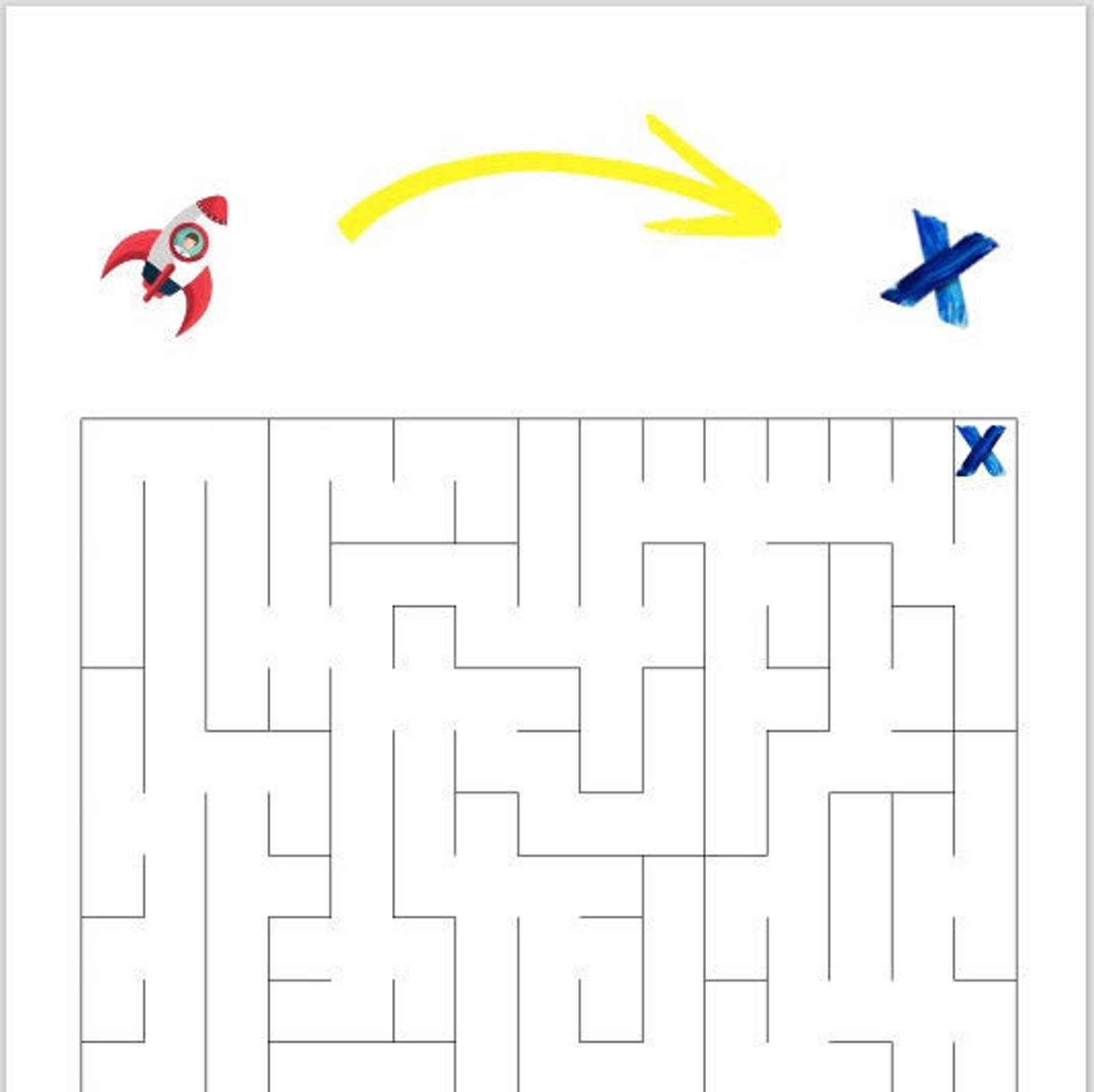 Maze Set 4 D2 A Set Of Four Mazes For Kids To Enjoy Etsy