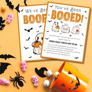 You've Been Booed Printable Halloween Printable Halloween Trick or Treat Sign Neighborhood Tradition We’ve Been Booed Digital Download image 8