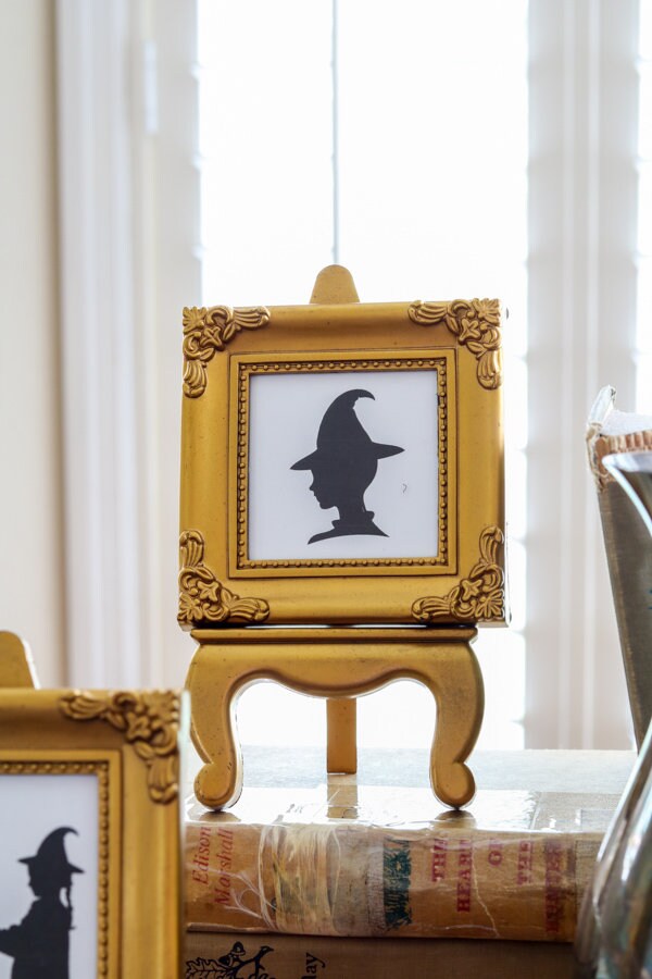 Victorian Halloween Decor Halloween Vintage Victorian Silhouettes Art