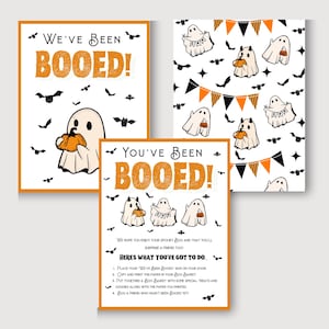 You've Been Booed Printable Halloween Printable Halloween Trick or Treat Sign Neighborhood Tradition We’ve Been Booed Digital Download image 7