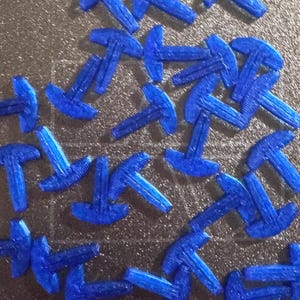 Honeycomb Bed Hold-Down Pins, 3D Printed Laser Cutting Holders, Secure Material for Precision Engraving