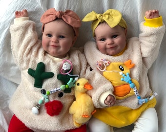 Reborn Doll Toddler Newborn Baby Girl Long Hair 28" Handmade Lifelike Soft Vinyl Reborn Doll Toddler Newborn Baby Girl Long Hair 28" Handmade Lifelike Soft Vinyl