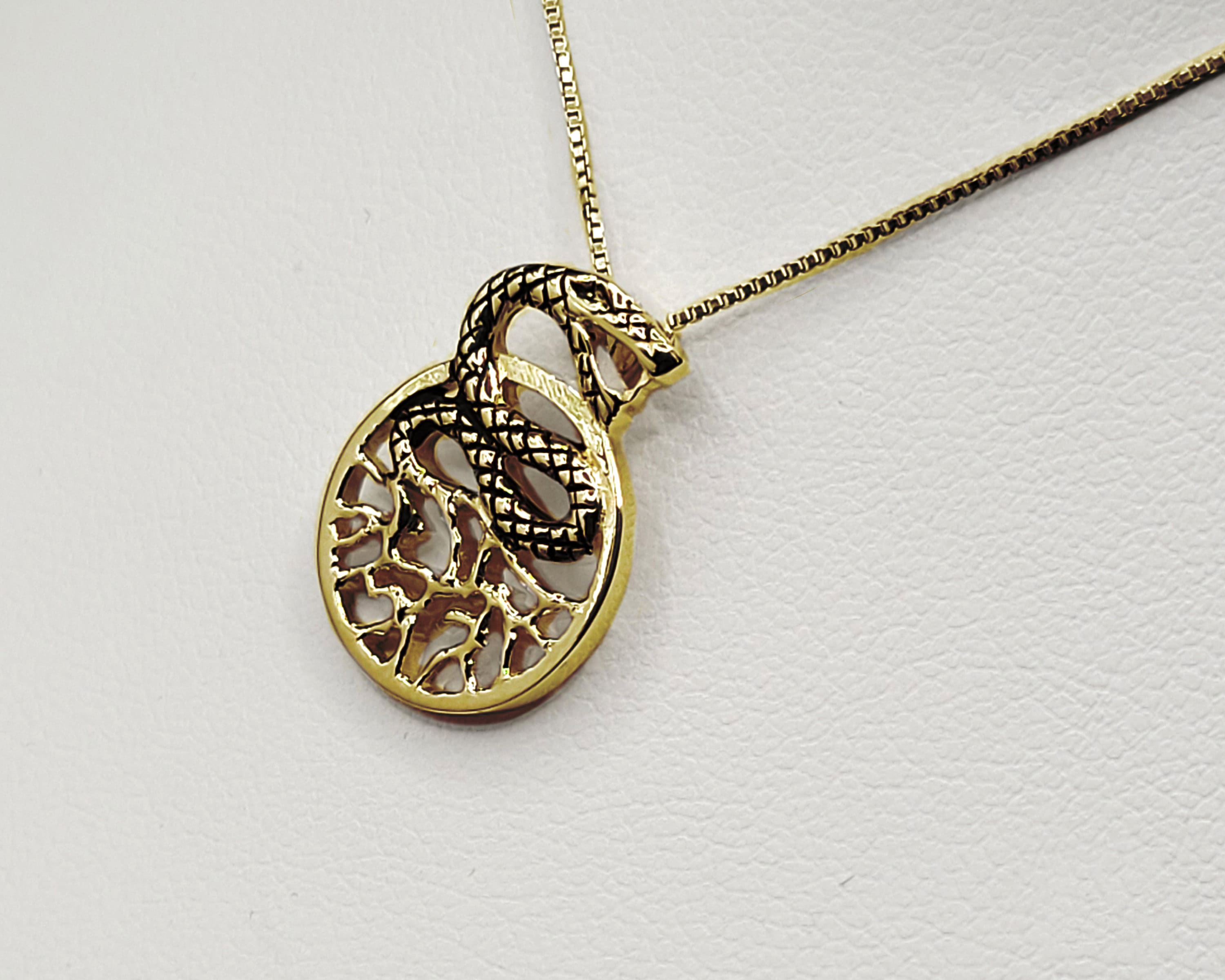 Tree Roots Pendant Tree Roots Snake Necklace Pendant - Etsy