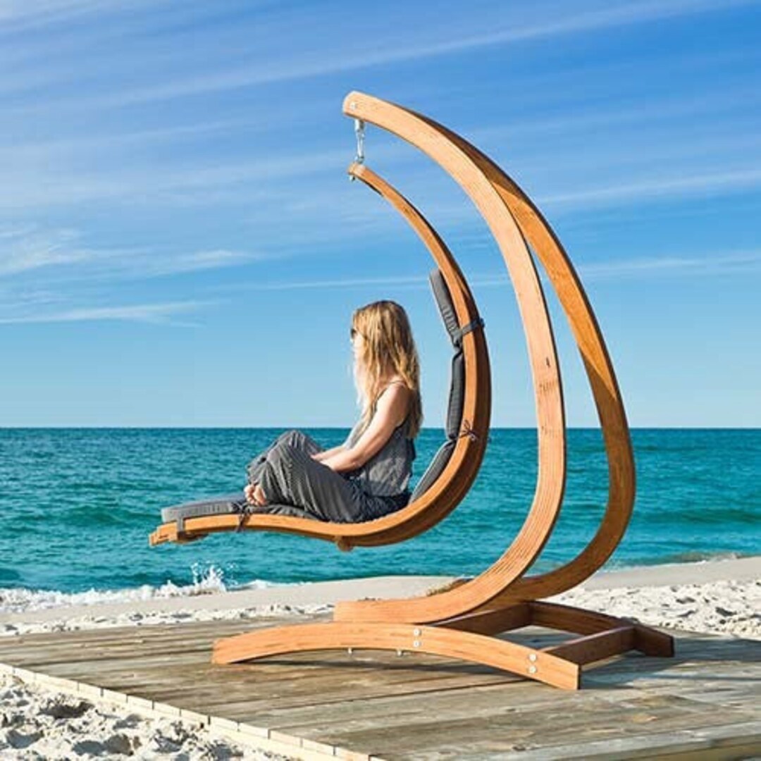 Stunning Wave Swing Lounger and Stand Etsy