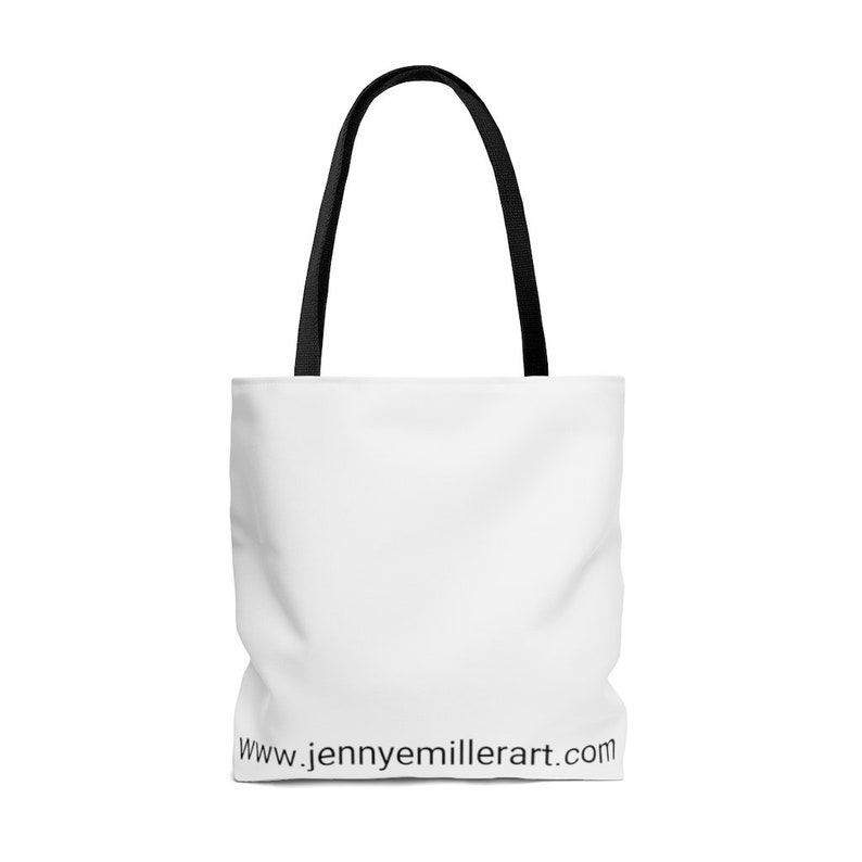 Feed Your Mind Red AOP Tote Bag 