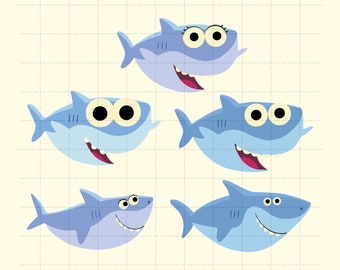 Free Free 221 Clipart Vector Baby Shark Svg SVG PNG EPS DXF File