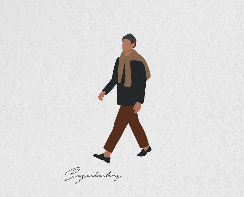 Flat Vector People Illustration People Clipart 25 Illustration - Etsy