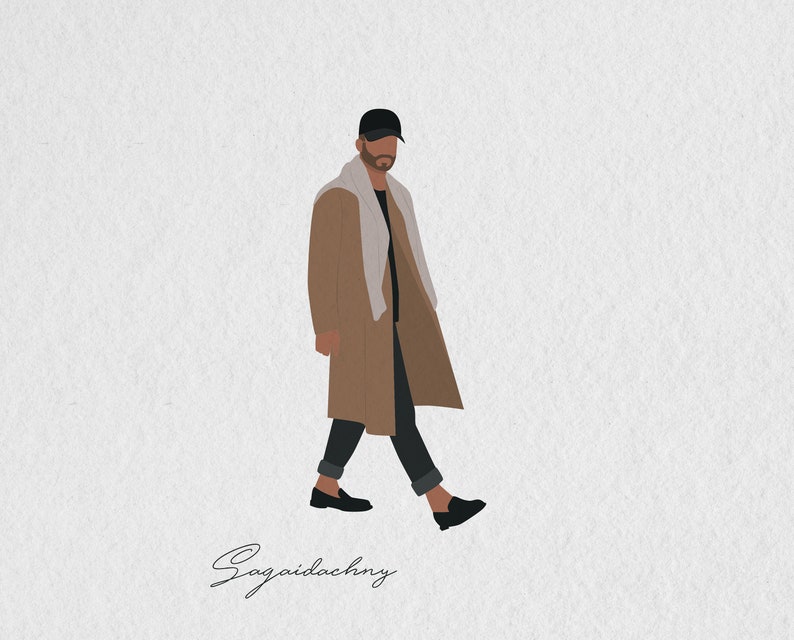 Flat Vector People Illustration People Clipart 25 Illustration - Etsy