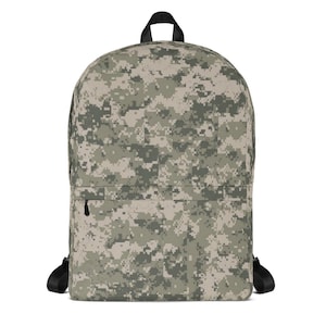 Digital Camo Backpack / Digital Camouflage Backpack / Camo Bag / Camouflage Bag / Back to school / Army Backpack