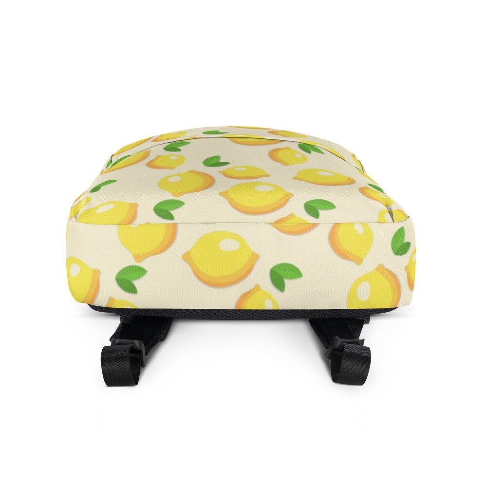 ★ACOC★ Tiered Banding BackpackLime Lemon 5004017076 Lemon Backpack / Lemon Design Bag / Fruit Pattern Backpack