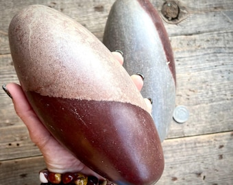 Shiva Lingam Stone — Narmada River Sacred Crystal for Balance & Harmony