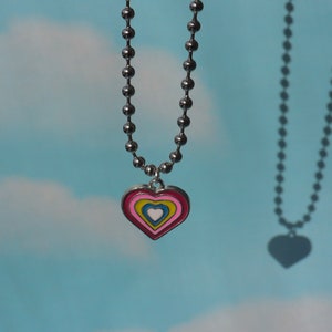 Y2k Tunnel Heart Babe Chain
