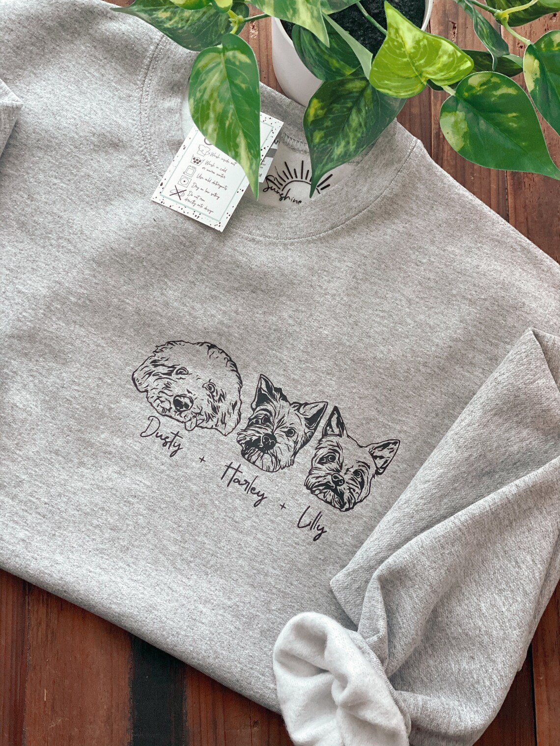 Custom Pet Sweatshirt Dog MomGift Custom Sweatshirt | Etsy