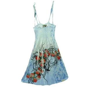 Las Vegas Sin City Nevada Mujeres Piscina Playa Cubrir Vestido Flores Diseños Azul