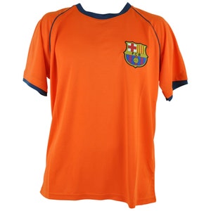 Rhinox 2013 Official FC Barcelona Training Soccer Away Jersey FCB T2E03 Orange