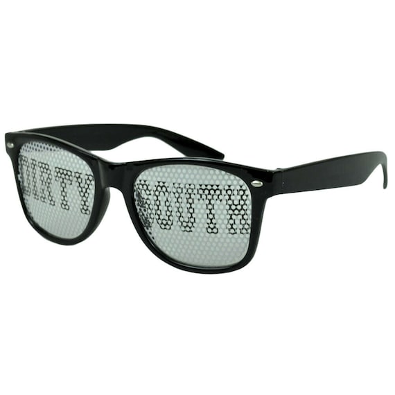 Sun Glasses Fashion Novelty Beach Style Shade Costume Spec Dirty