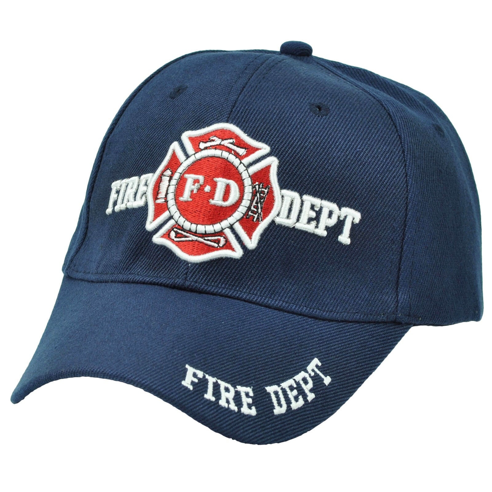 Fire Fighter Department Navy Blue Hat 