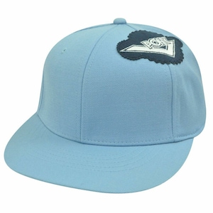 Pony Light Blue Navy Hat Cap Flat Bill Unisex Large