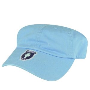 American Needle Sky Blue Ladies Fit Womens Blank Half Head Solid Hat Cap