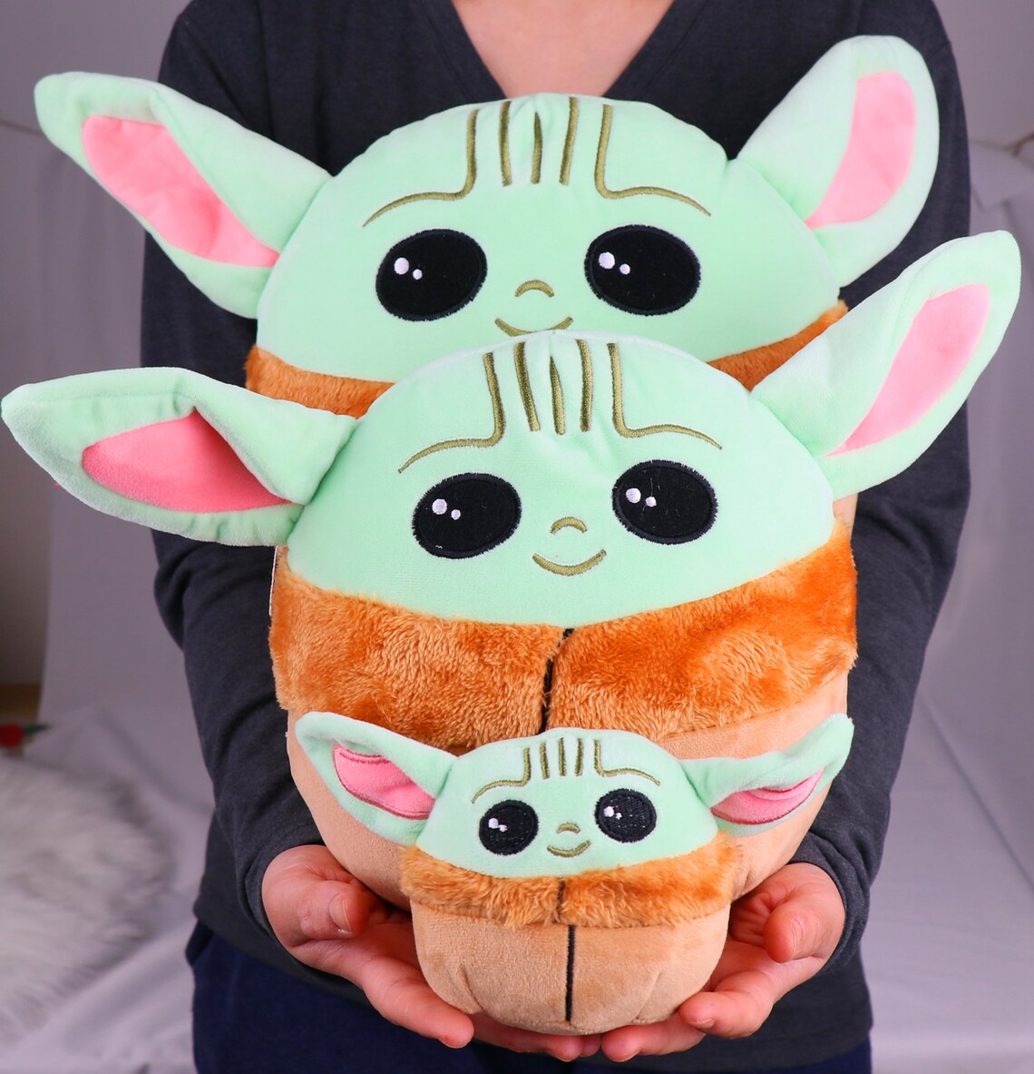 Baby Yoda PlushBaby Yoda Pillow Etsy
