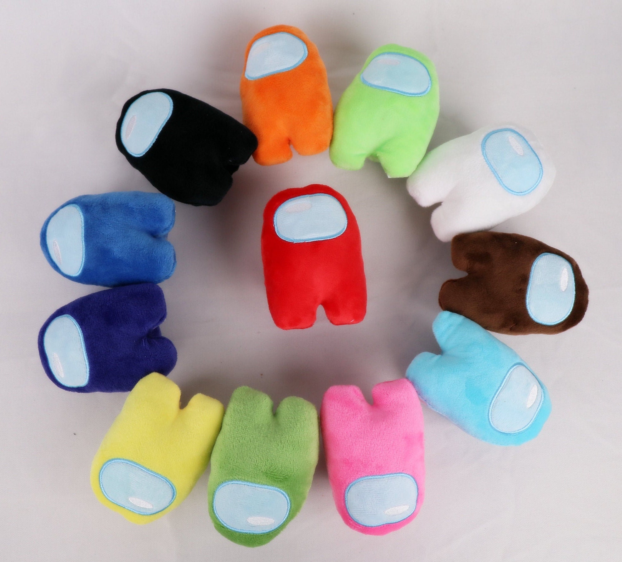 12 Color Among US Plushie Toys / Among Us Plush Doll Etsy