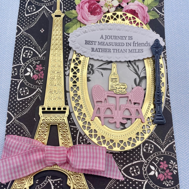 French Theme Birthday Card - Etsy