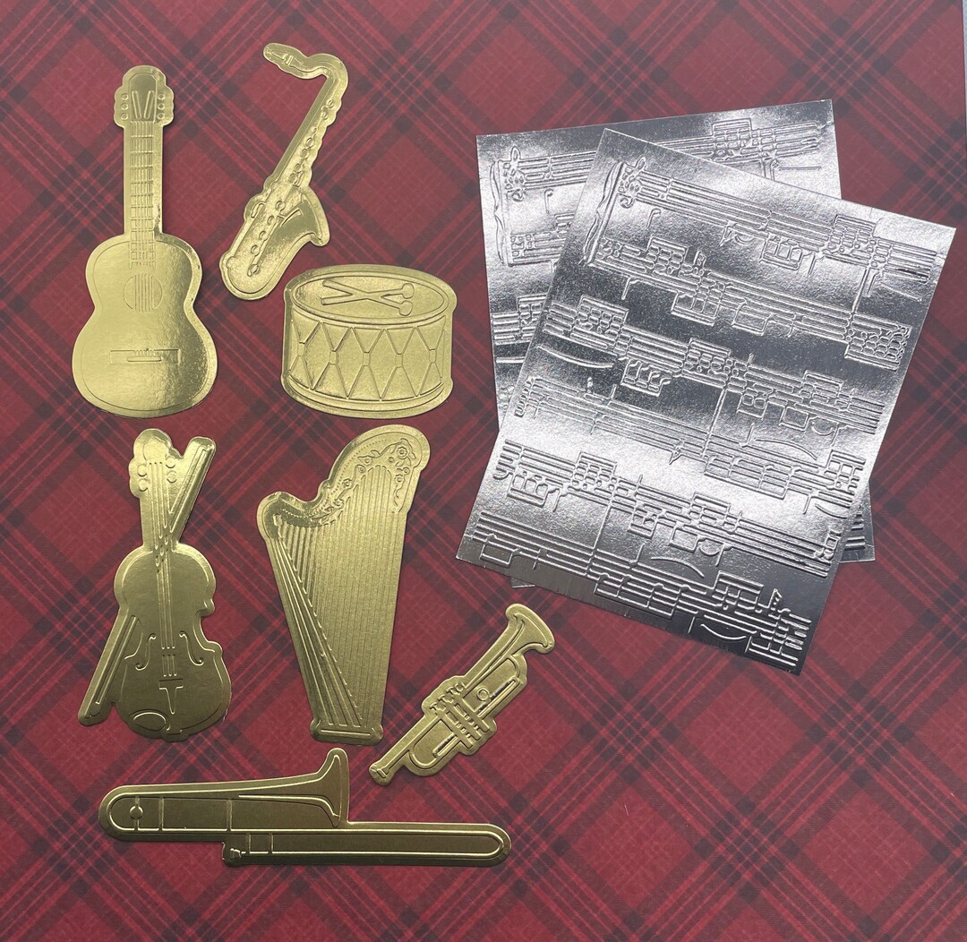 Music Die Cuts, Musical Instruments, Instrument Diecuts, Violin Diecut ...