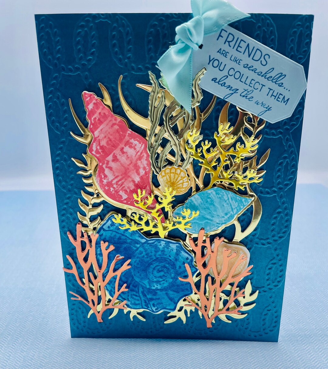 Seashell Birthday Card, Summer Birthday - Etsy