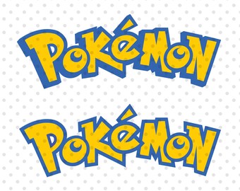 Pokemon Logo Svg Etsy