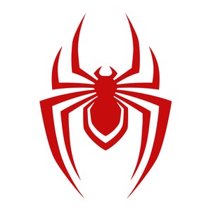 Miles Morales Logo SVG, PNG, DXF, Cut files, layered, Cricut, Silhouette, Card Making, Paper Crafts, Clipart, Vinyl decal
