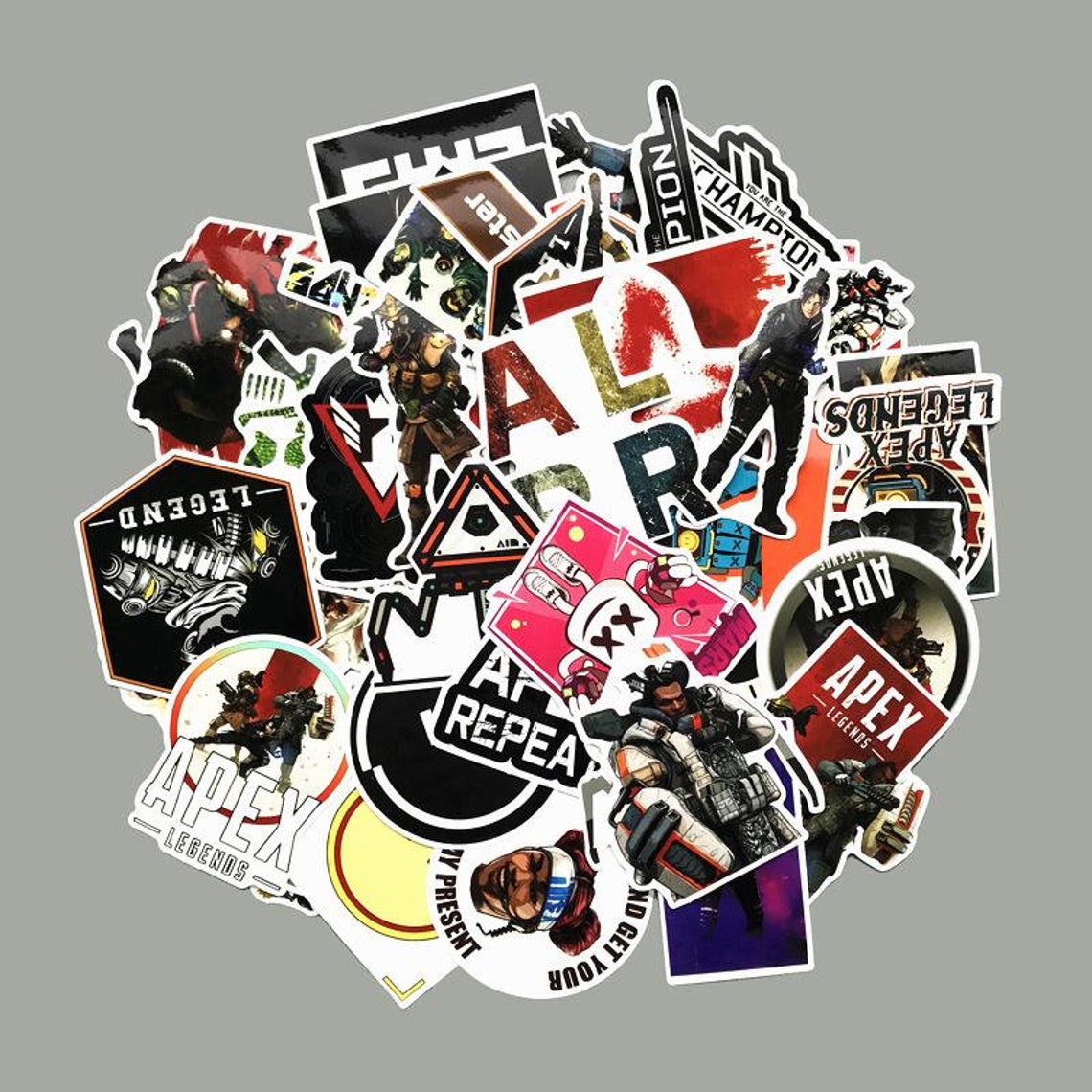 Apex Legends Game Sticker Pack For Laptop Water Bottles Etsy