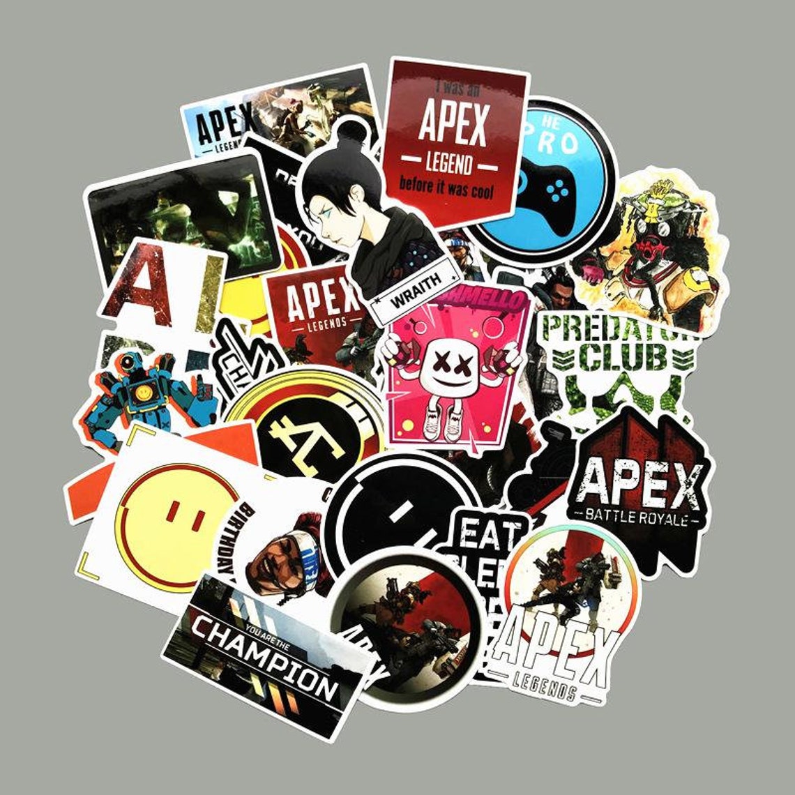 Apex Legends Game Sticker Pack For Laptop Water Bottles Etsy