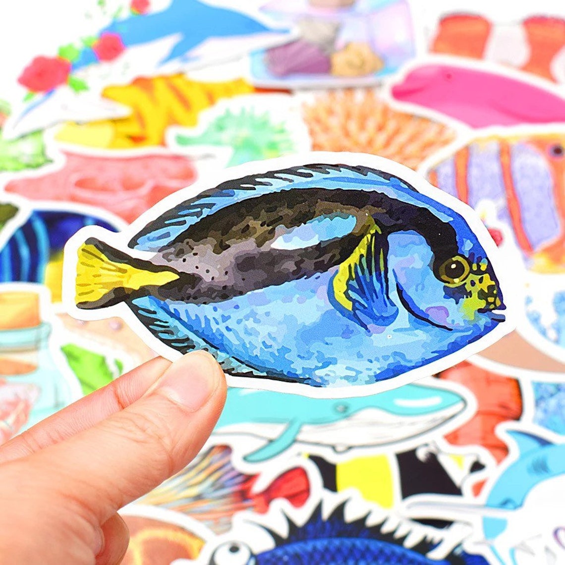 🐟 Muestra Tu Fe Con Estilo: Calcomanía De Vinilo Pez De Jesús (Jesús Fish) Para Coche, Pared O Ventana