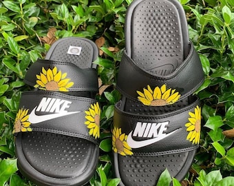 sunflower sandals nike