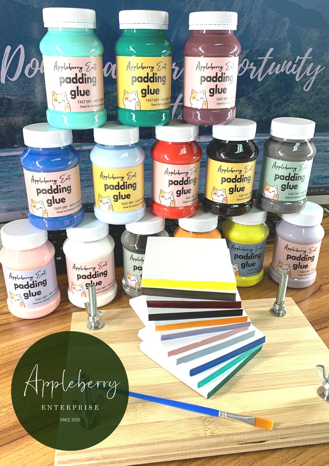 Padding Glue for DIY Notepad Receipt Stationery and More I Etsy