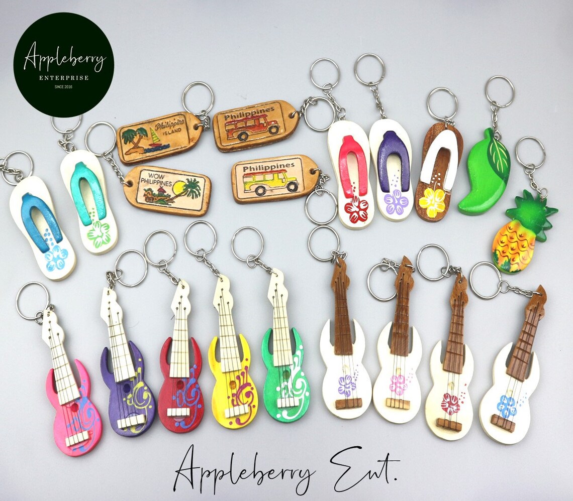 Philippine Wooden Key Chain Philippine Souvenir Native Etsy