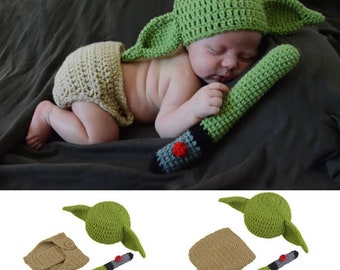 Yoda Baby Costume Etsy