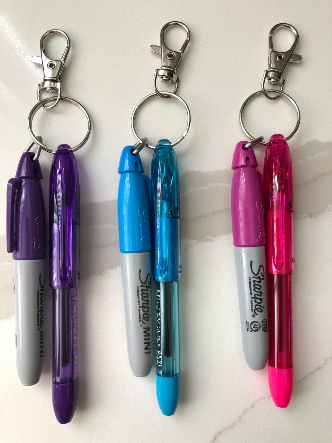 Mini Sharpie and Pen Set for Badge Reel, Healthcare Worker Gift, Nurse