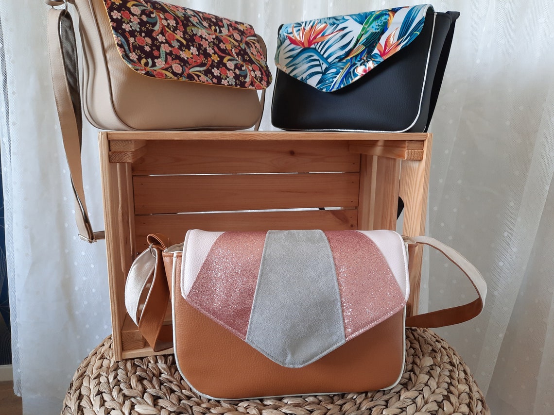 Bag Interchangeable Movable Flap Etsy