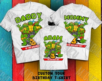 Tmnt Family Shirts - Etsy