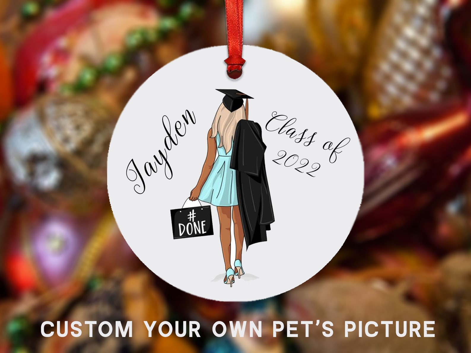 Class of 2023 Custom Graduation Ornament Personalized 2022 Etsy