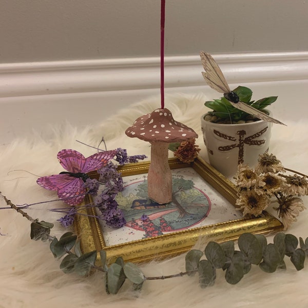 Mushroom Incense Holder Etsy