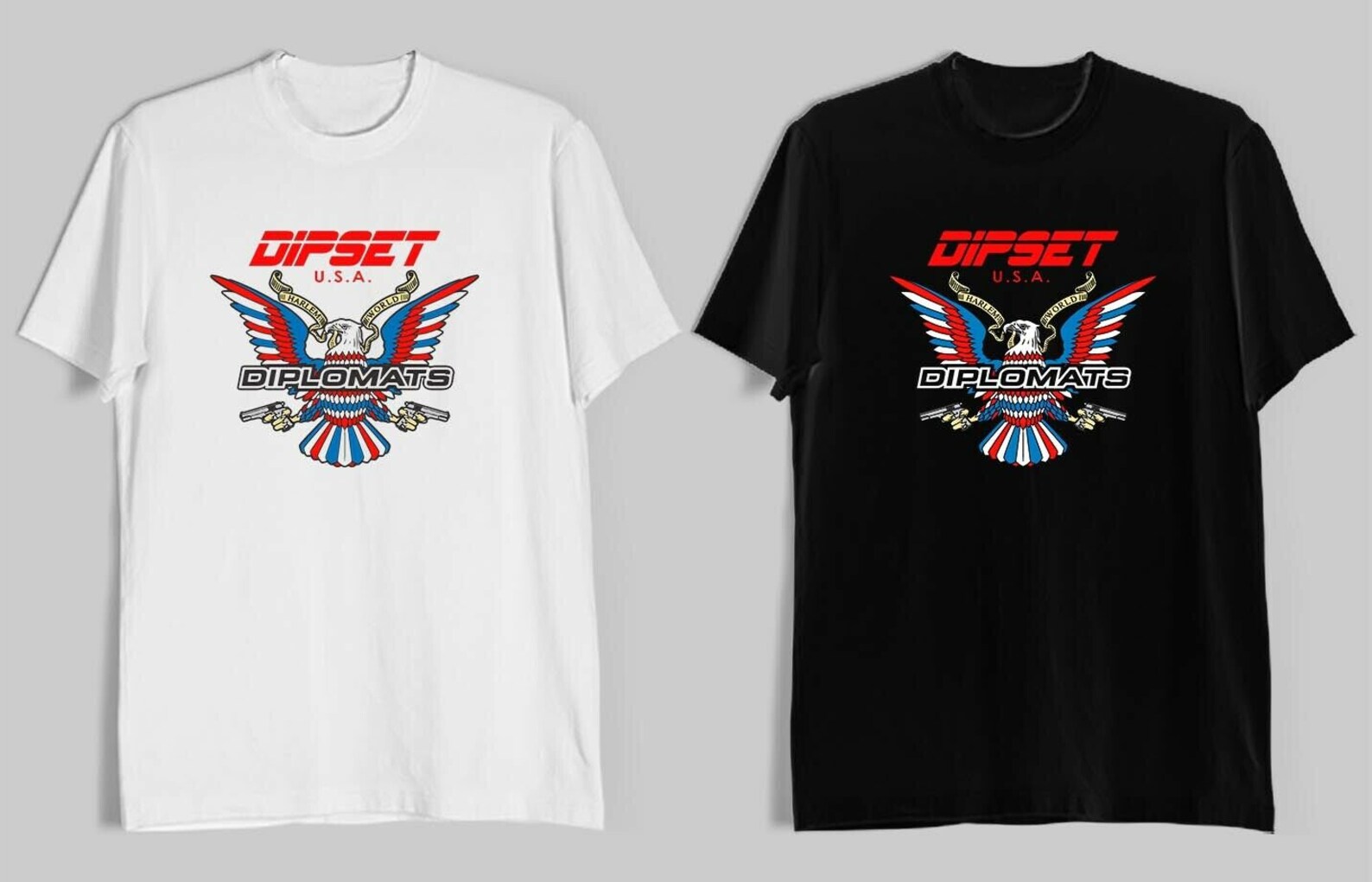 Diplomats Rap Dipset Logo Men's T Shirt Dipset Shirt Etsy